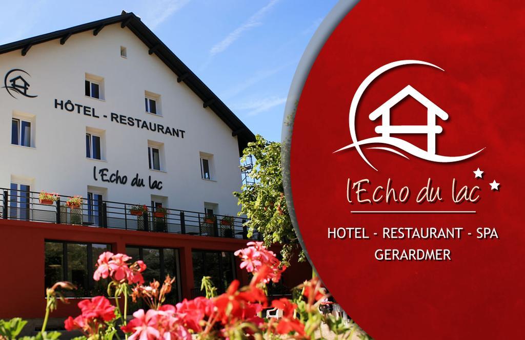 Hotel Restaurant L Echo Du Lac Gérardmer Εξωτερικό φωτογραφία